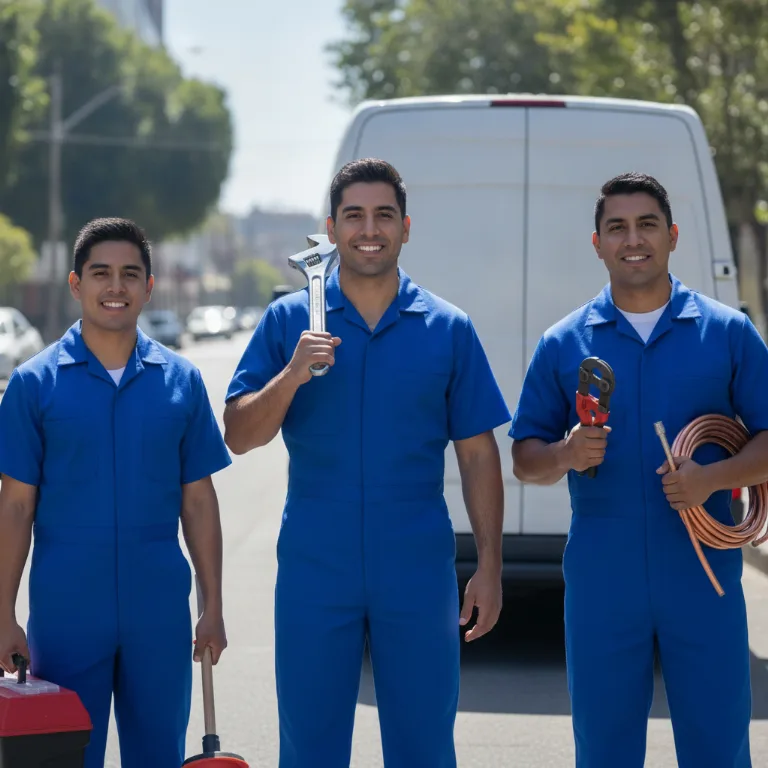 Canalizador equipe em Pedreira